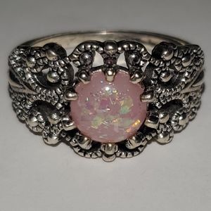 Fire Opal Sterling Silver